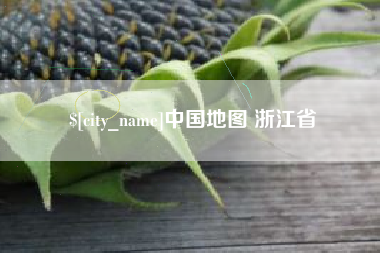 华容中国地图 浙江省