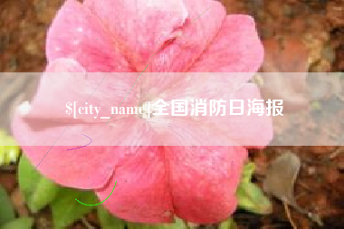 华容全国消防日海报
