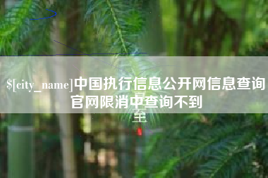 华容中国执行信息公开网信息查询官网限消中查询不到