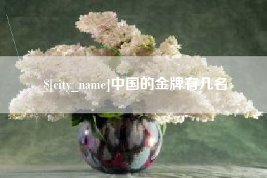 华容中国的金牌有几名