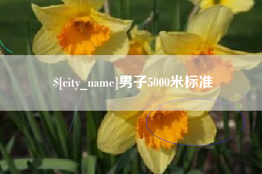 华容男子5000米标准