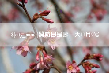 华容消防日是哪一天11月9号