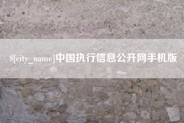 华容中国执行信息公开网手机版