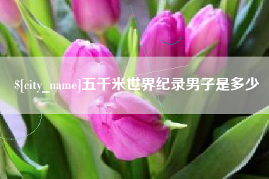 华容五千米世界纪录男子是多少
