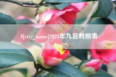 华容2021年九宫对照表